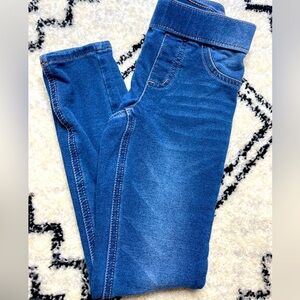 Justice girls denim jeggings 8 slim